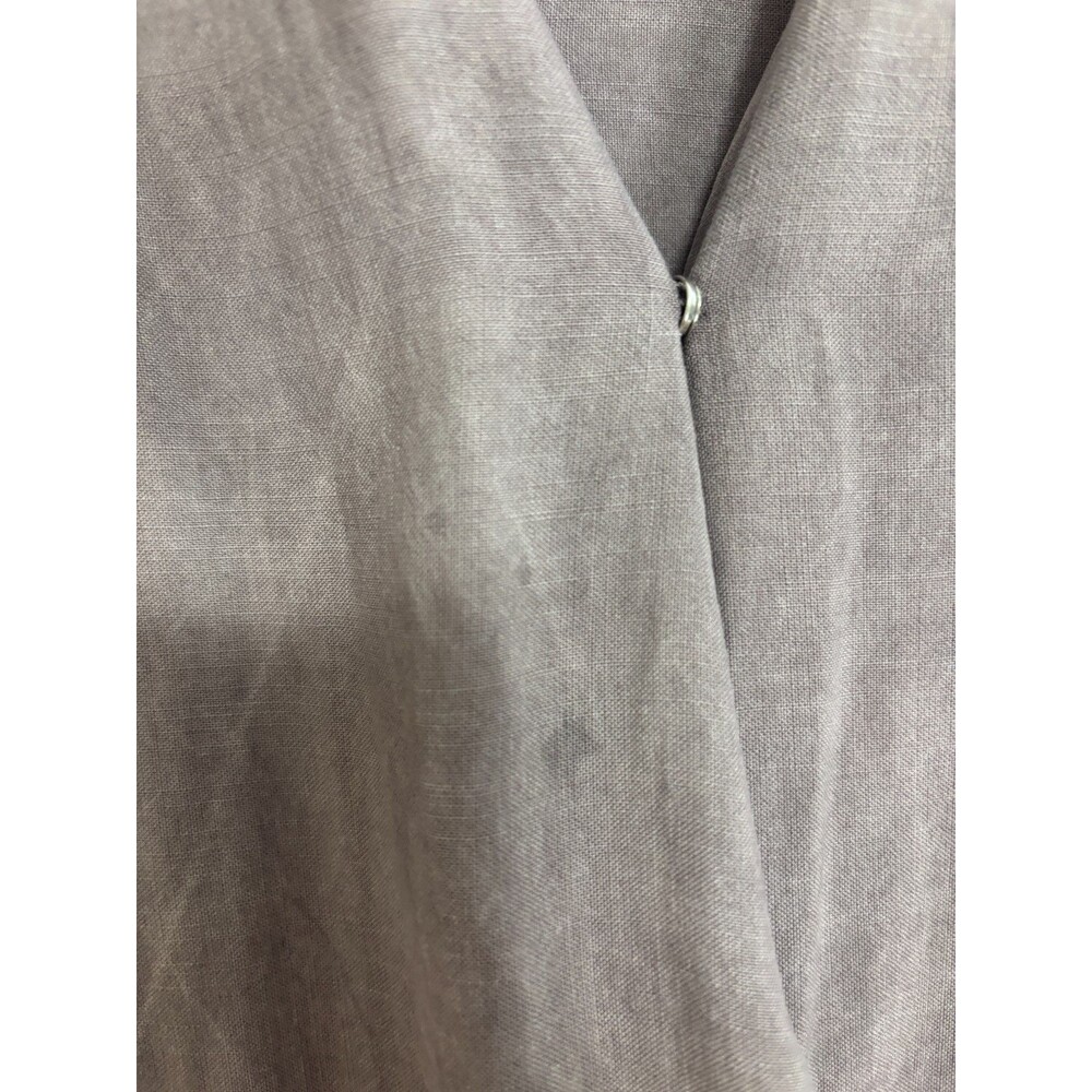 Cloth & Stone XS Wrap-Top Sleeveless Tencel Lyocell Jumpsuit Lavender Drawstring - Picture 10 of 14